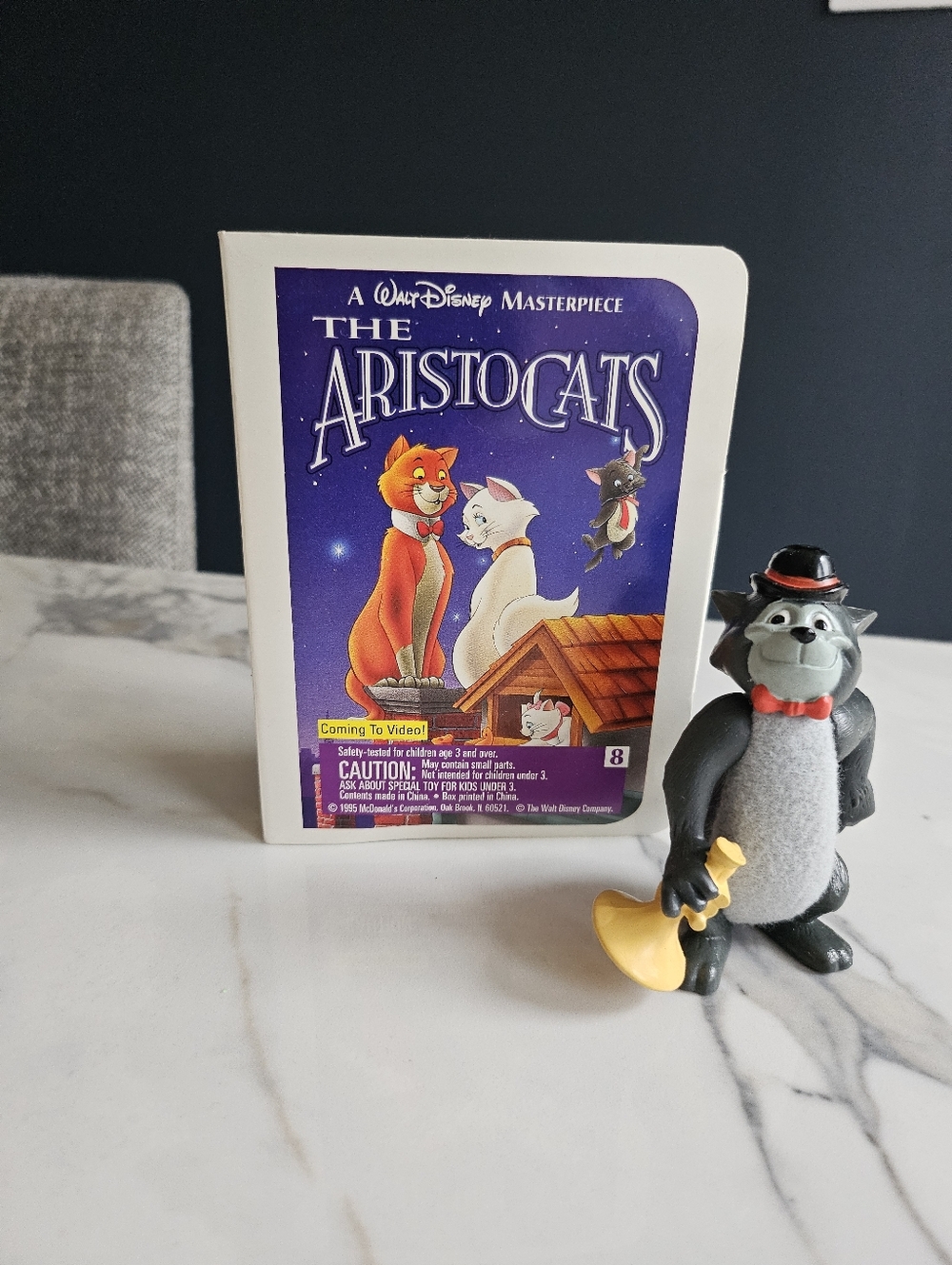 McDonald’s Happy Meal Disney Masterpiece Collection The Aristocats Cat Figurine